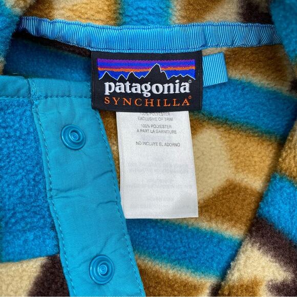 Patagonia Guatemalan Tango Synchilla Snap T Fleece Pullover - Picture 8 of 9